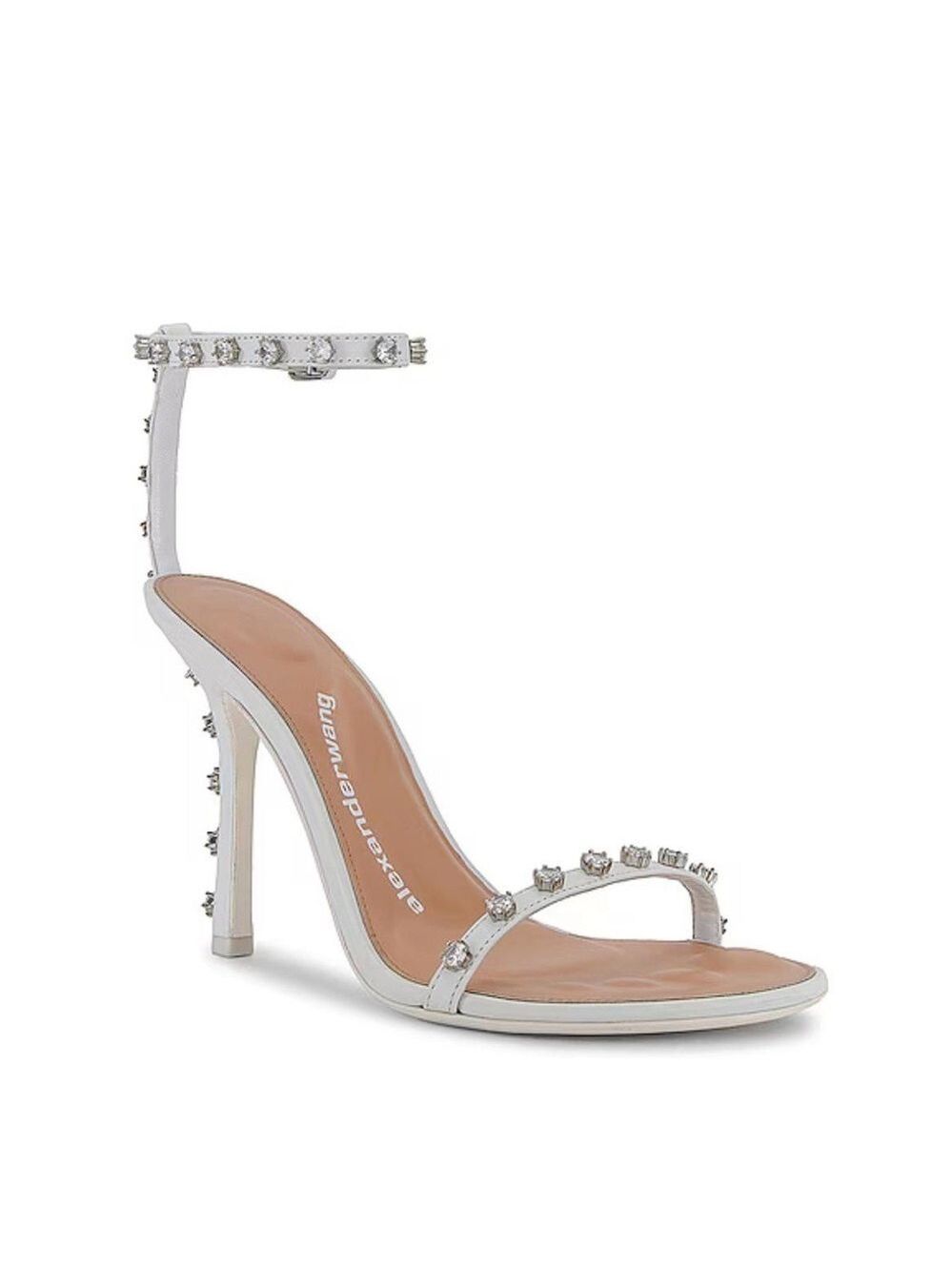 Alexander Wang Nicki 105 Crystal Stud High Heel Sandals - NWT
